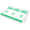 Confortex - Feuilles Hygiéniques Jetables, Sac Individuel